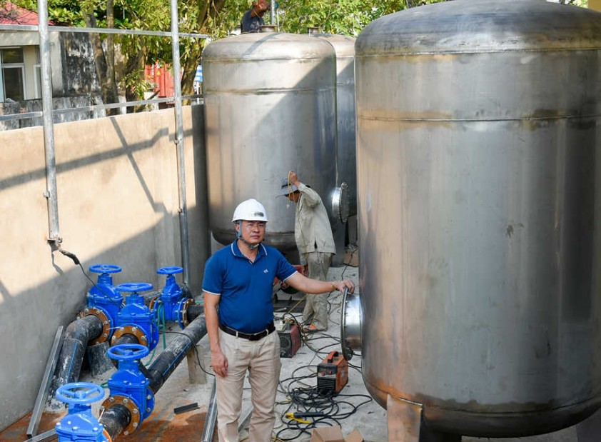 Hệ thống lọc nước công nghiệp phục vụ nước sạch cho tòa nhà